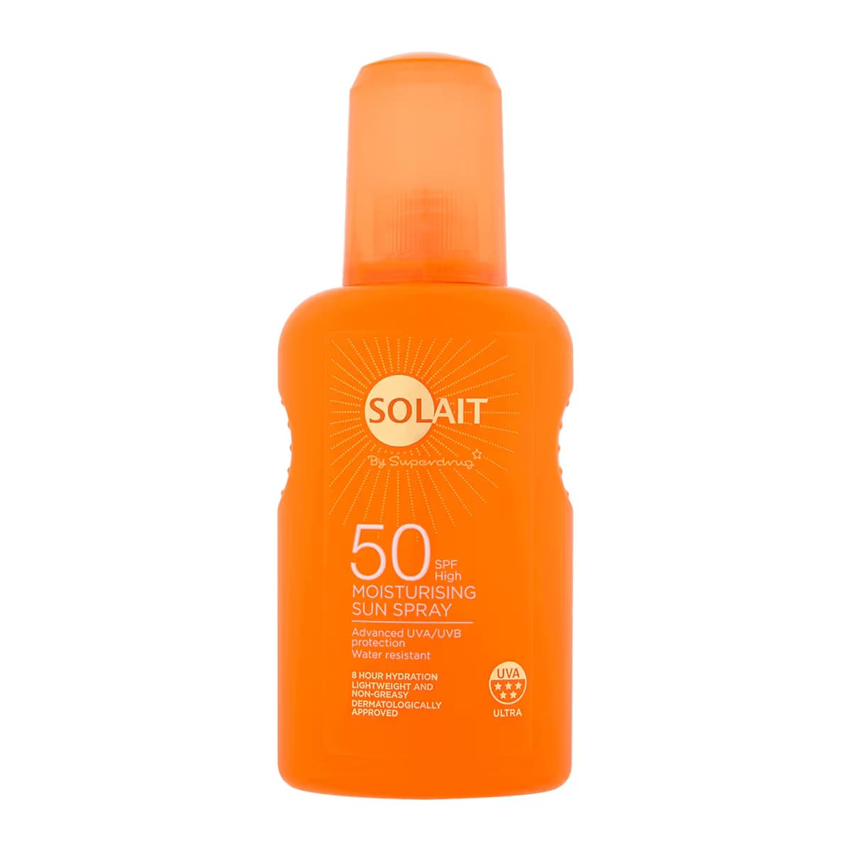 Solait Nemlendirici Güneş Spreyi Spf 50 200 ml