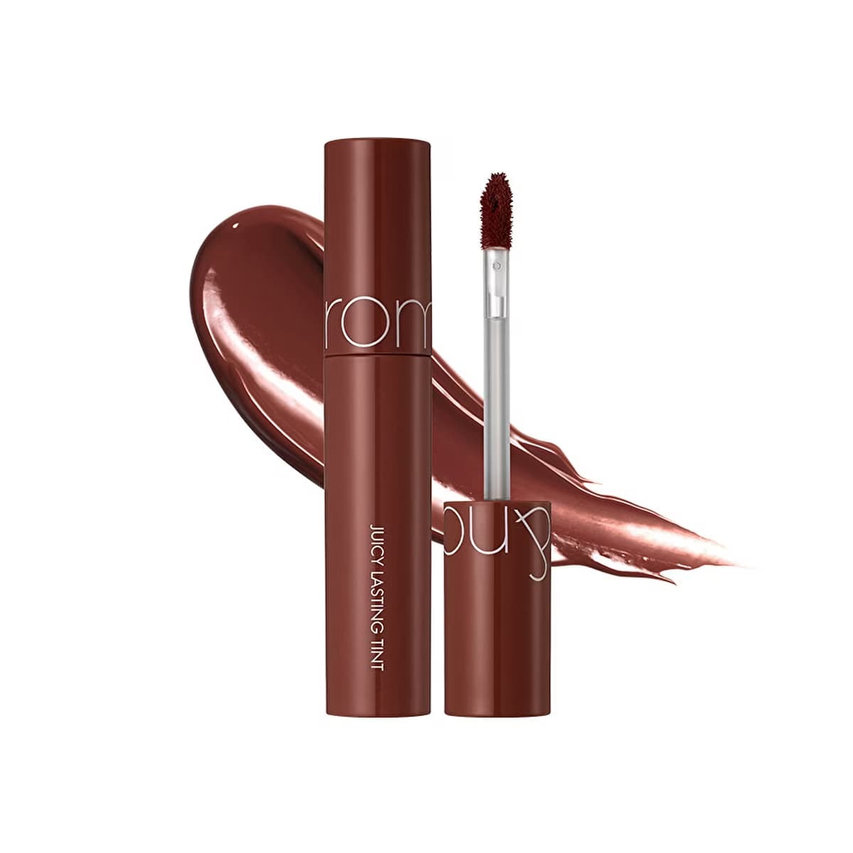 rom&nd Juicy Lasting Tint Renkli Dudak Parlatıcısı 20 Dark Coconut - Gratis