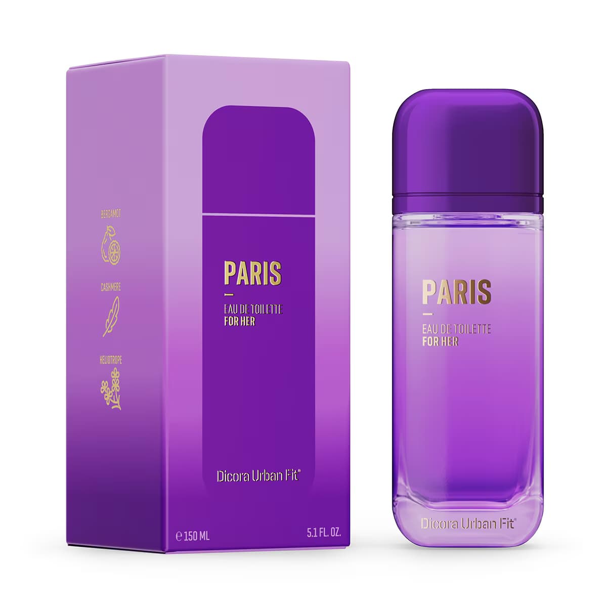 Dicora Urban Fit Paris Kadın Parfüm EDT 150 ml
