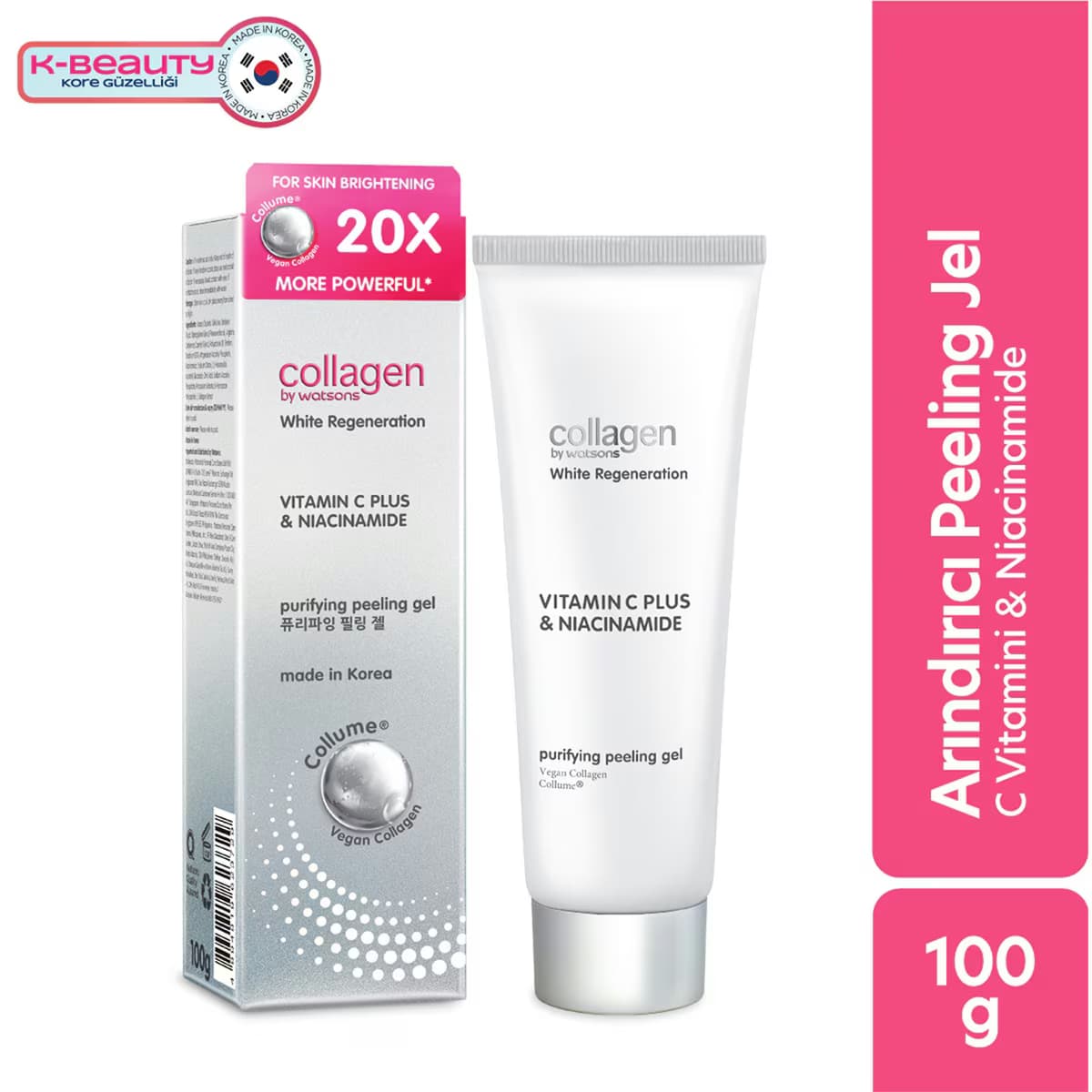 Collagen By Watsons White Regeneration Arındırıcı Peeling Jel 100 g