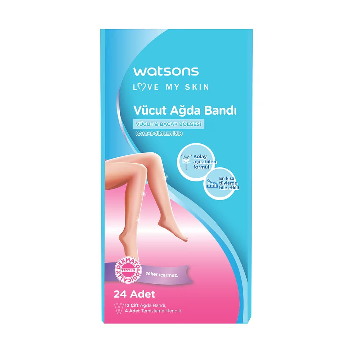 Watsons Ağda Bandı Hassas Cilt 24 Adet