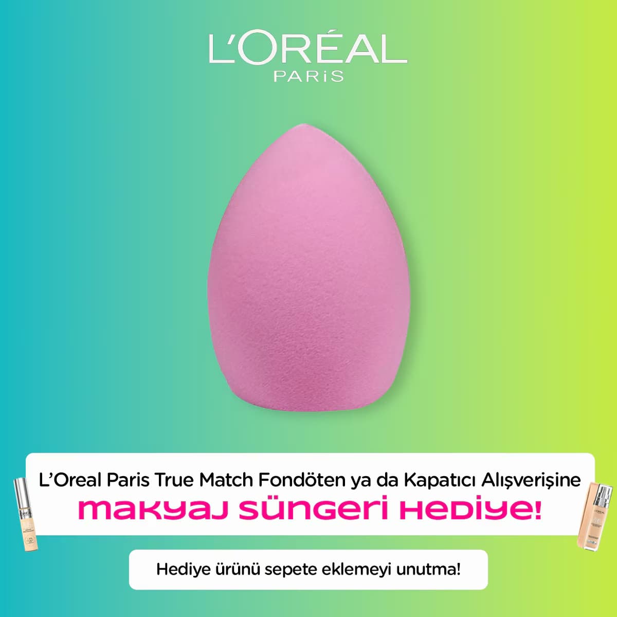 L'Oreal Paris Makyaj Süngeri