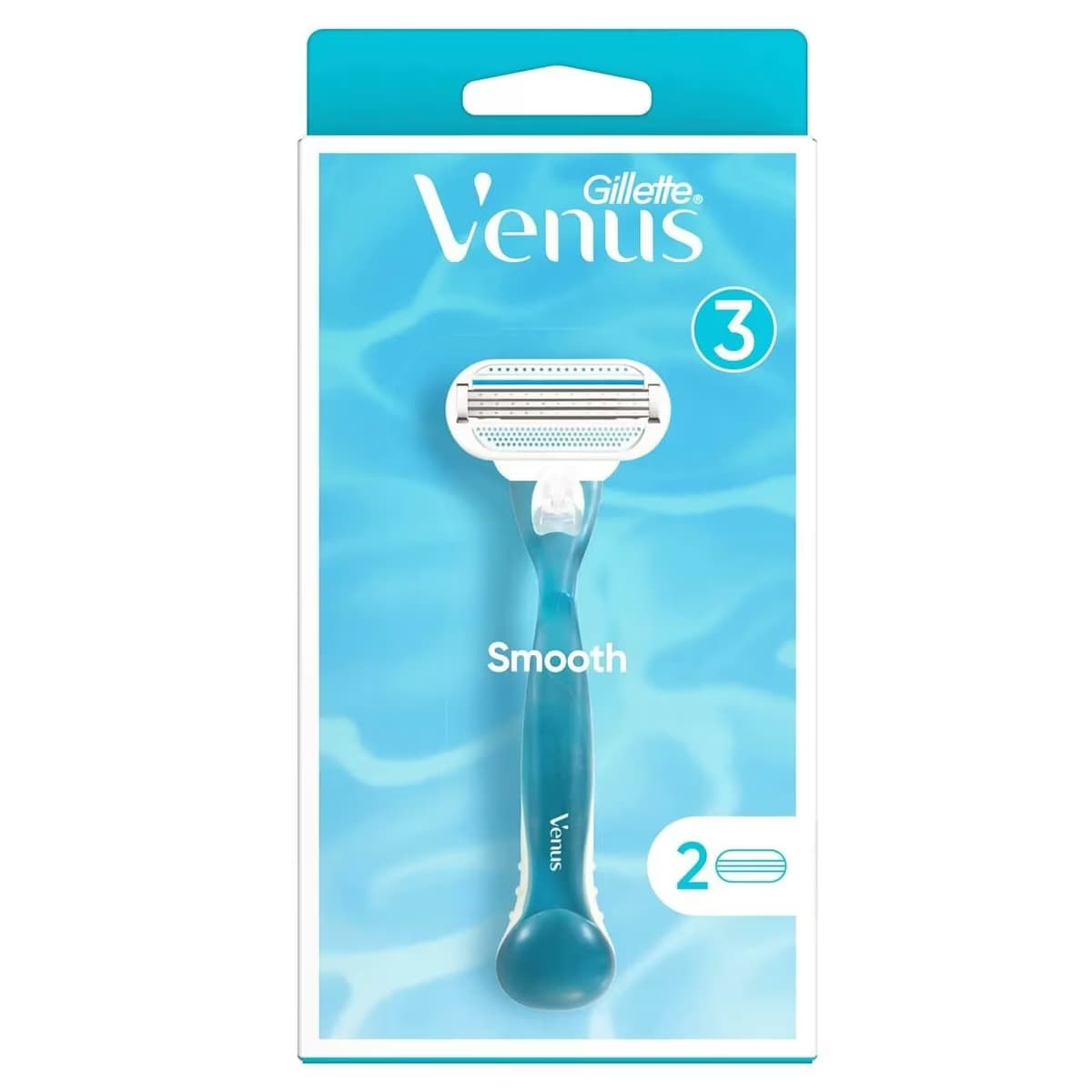 Gillette Venus Smooth Tıraş Makinesi + 1 Yedek Başlık 1 adet