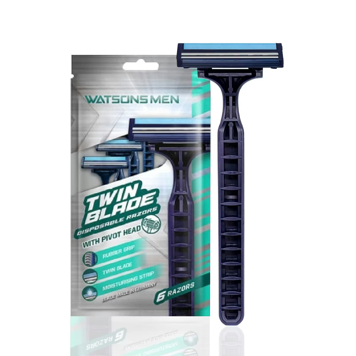 Watsons Men 2 Bıçaklı Kullan At Tıraş Bıçağı 6 Adet