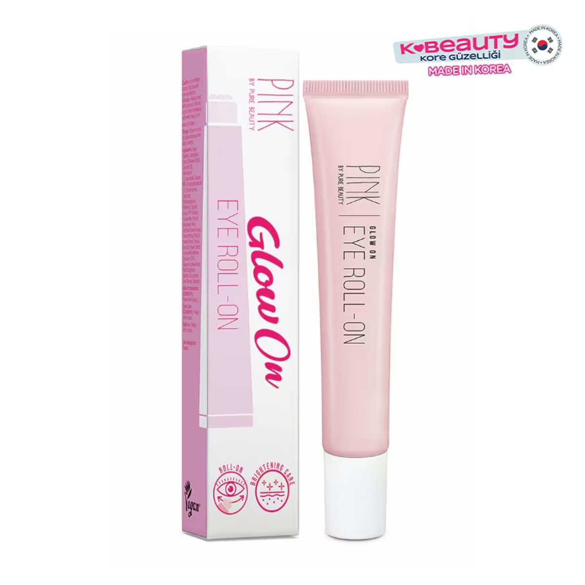 Pink By Pure Beauty Glow On Göz Çevresi Roll On 15 ml
