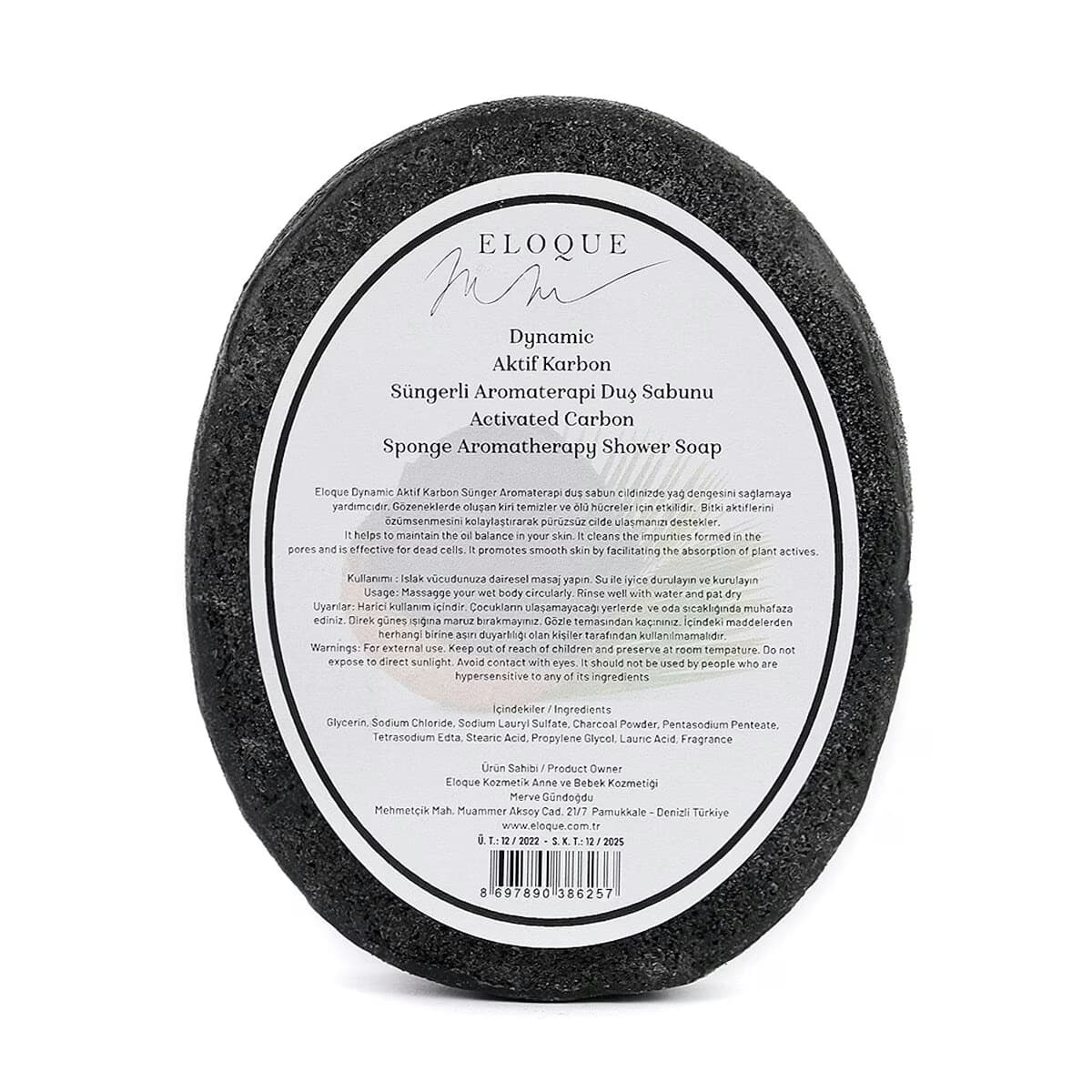 Eloque Katı Sabun Aktif Karbon Dynamic 135 g