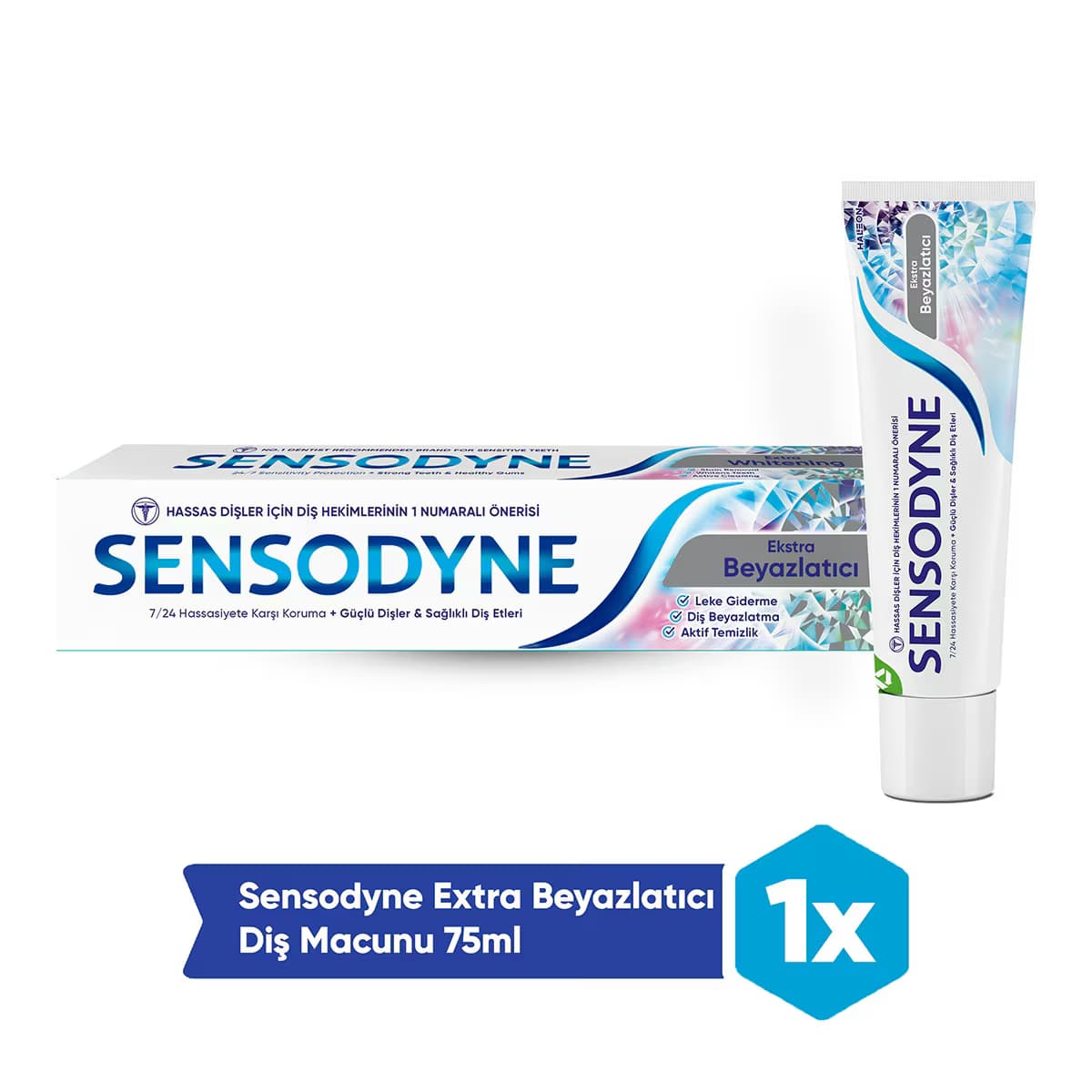 Sensodyne Ekstra Beyazlatıcı Diş Macunu 75 ml