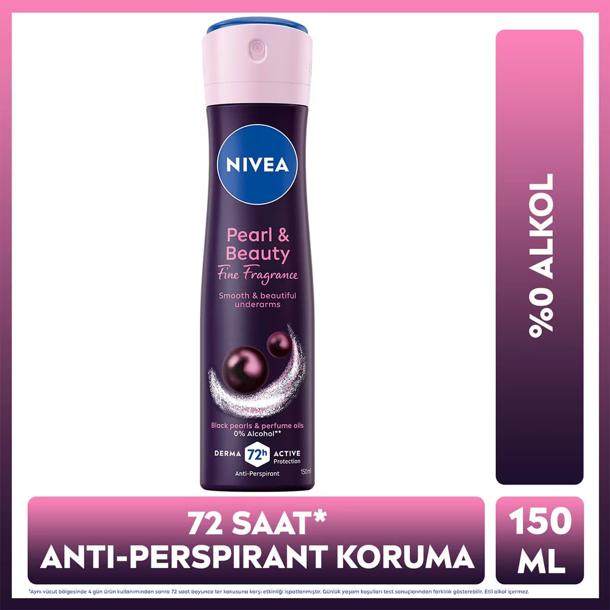 Nivea Kadın Sprey Deodorant Pearl&Beauty Fine Fragrance 150 ml