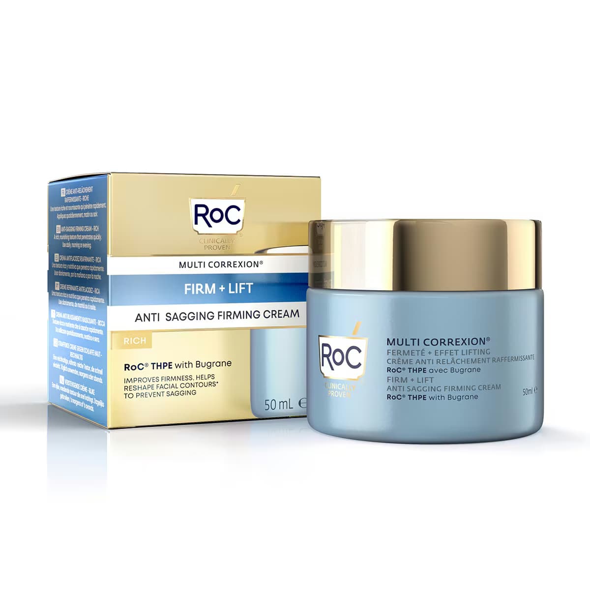 RoC Zengin İçerikli Sarkma Karşıtı Sıkılaştırıcı Yüz Kremi 50 ml