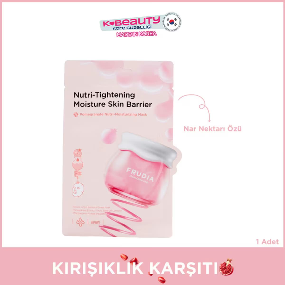 Frudia Pomegranate Besleyici Yüz Maskesi 1 Adet