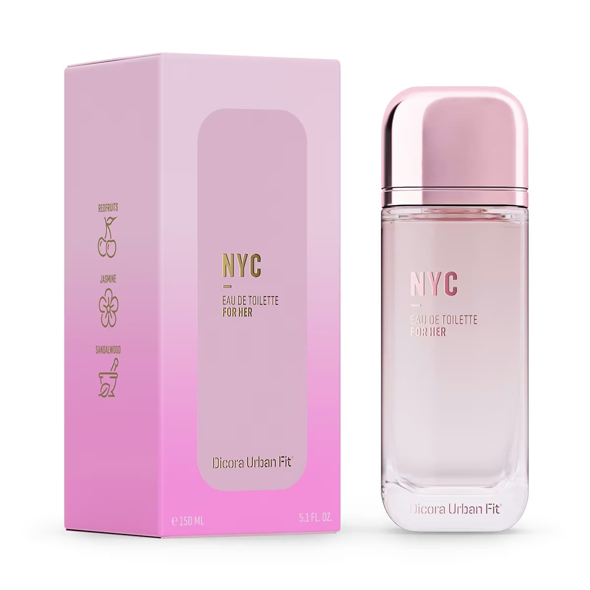 Dicora Urban Fit Nyc Kadın Parfüm EDT 150 ml