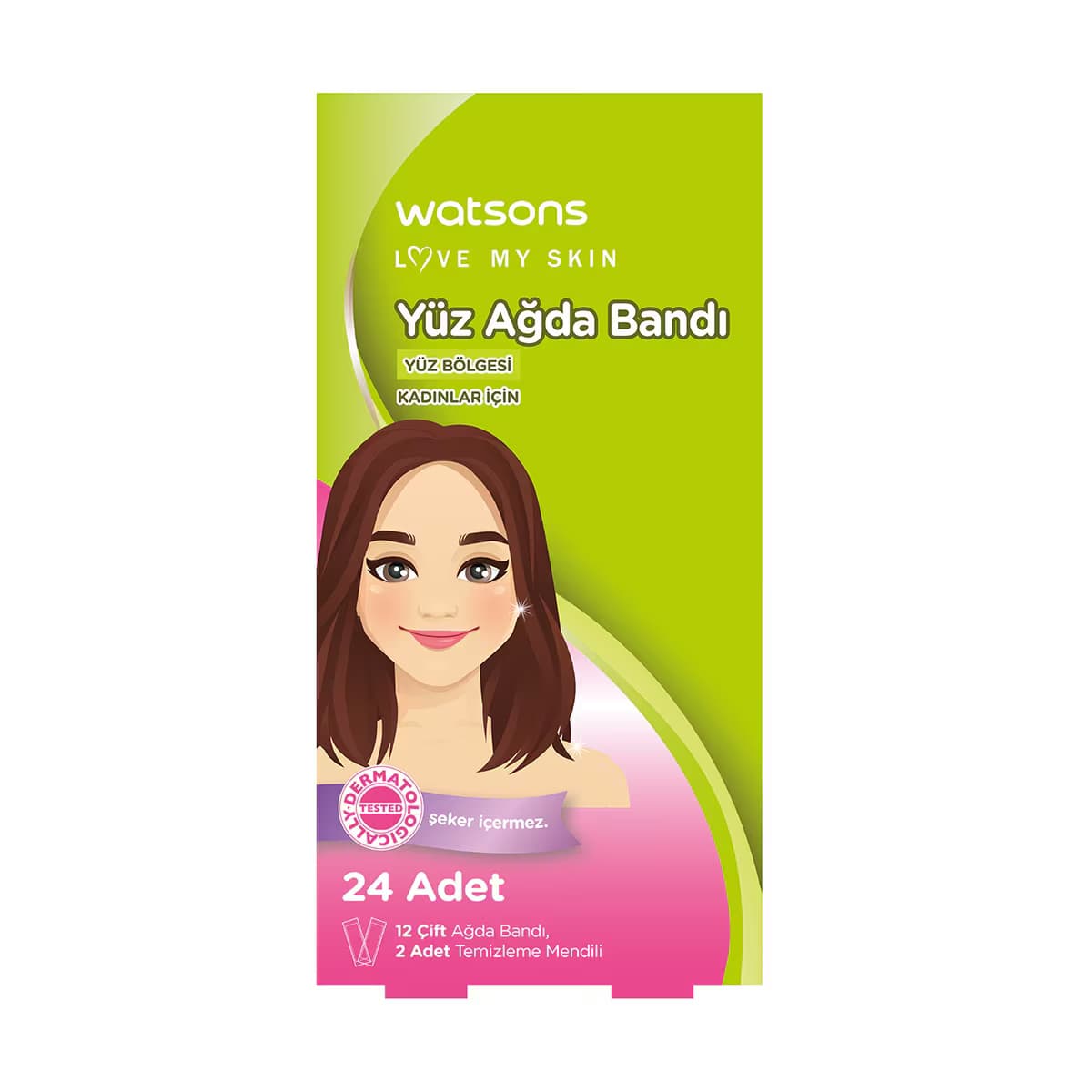Watsons Yüz Ağda Bandı 24 Adet