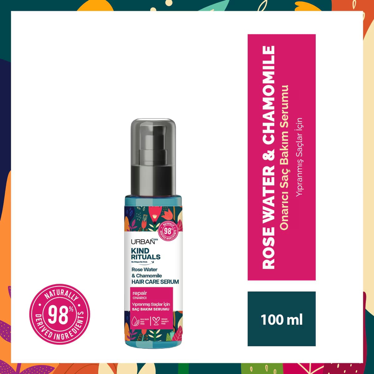 Urban Care Kind Rituals Saç Serumu Rose Water100 ml