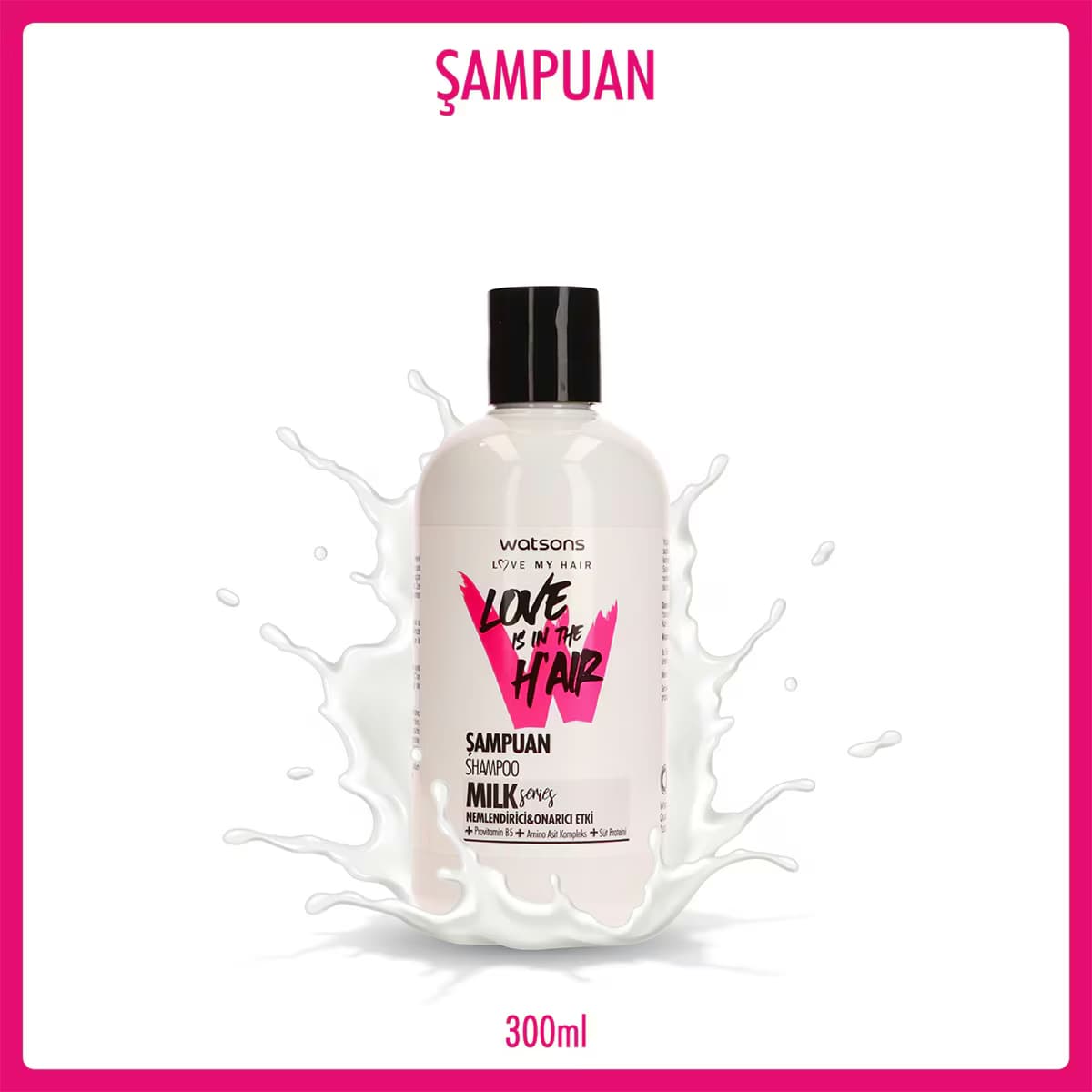 Watsons Love Is In The Hair Milk Şampuan 300 ml