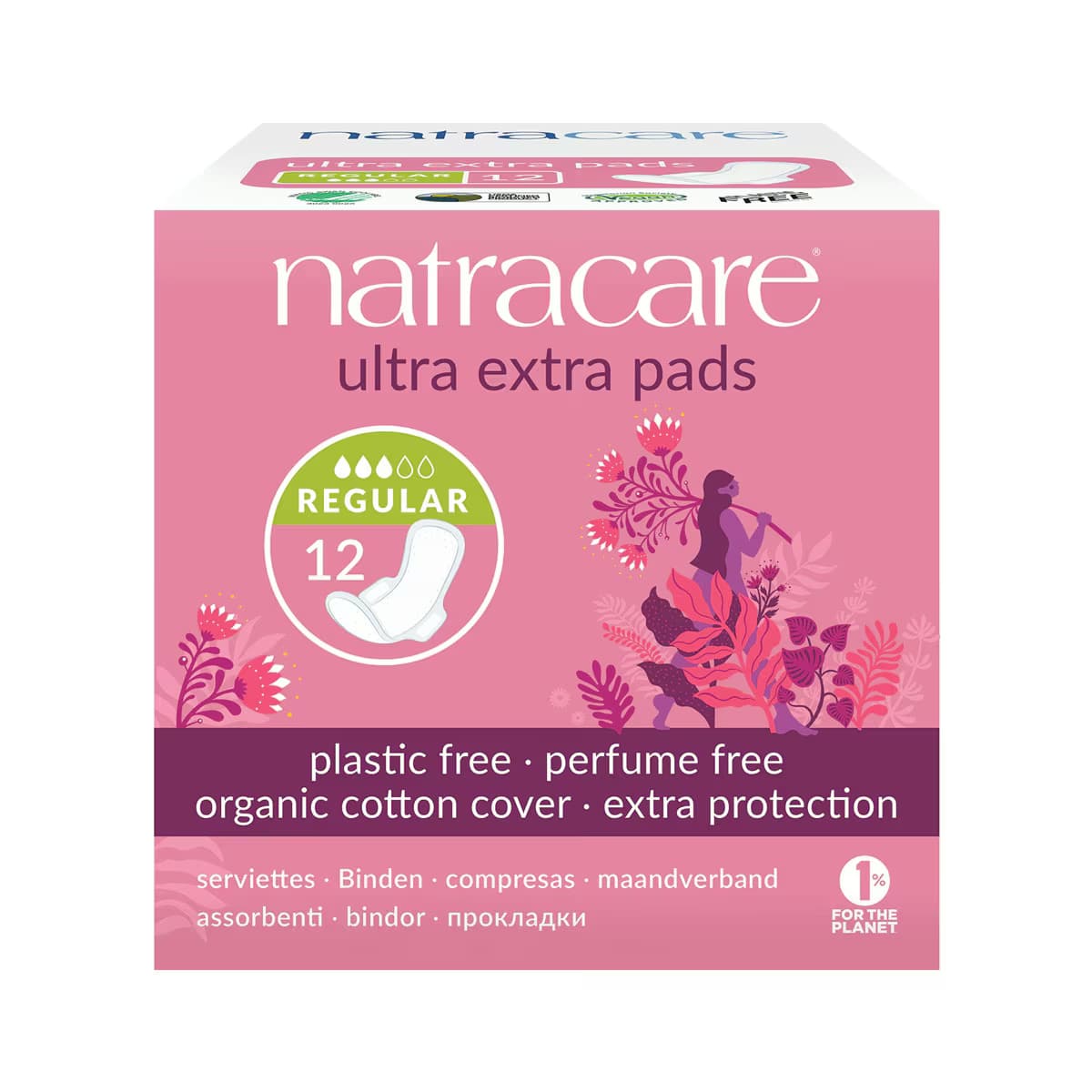 Natracare Organik Ped Ultra Ekstra Normal 12 Adet