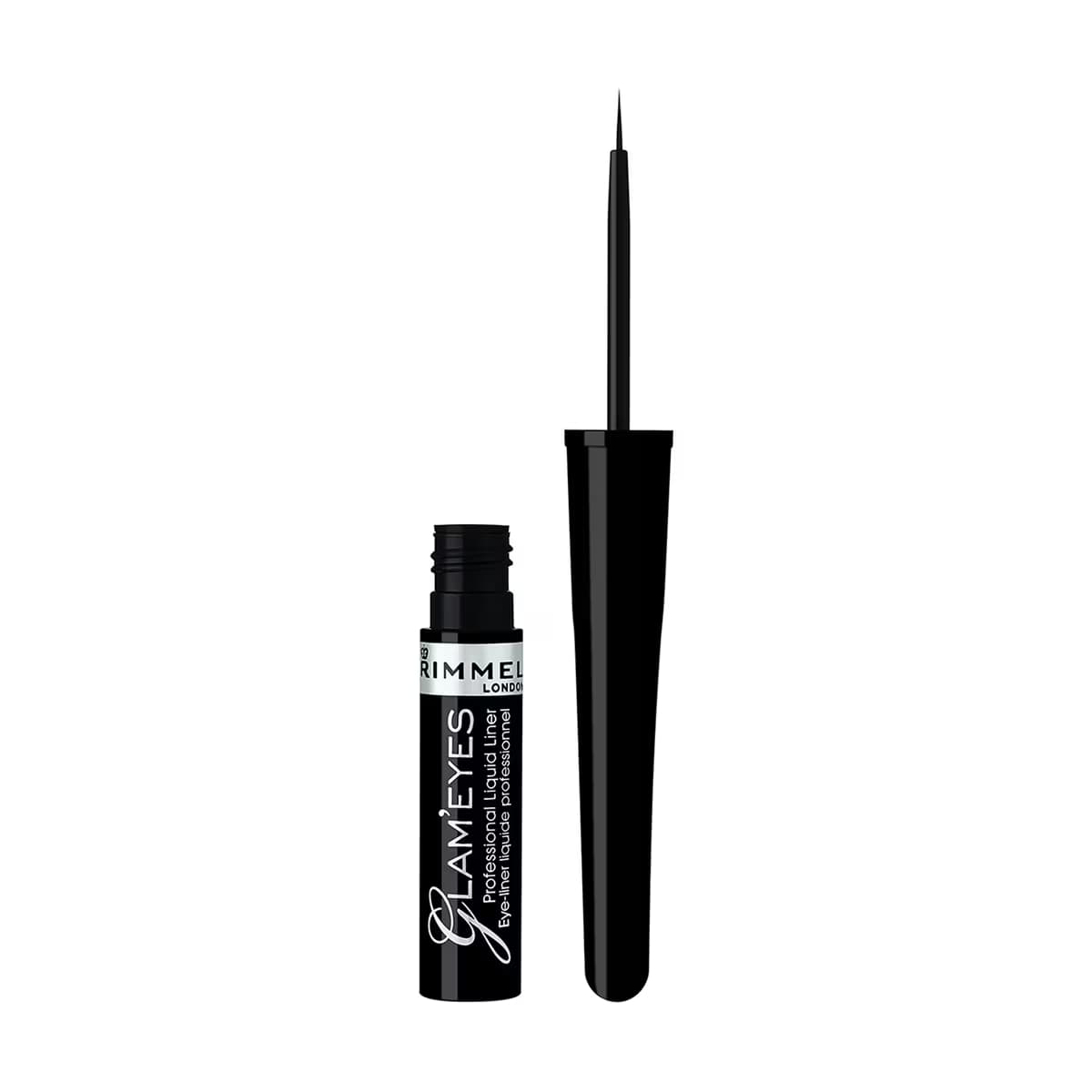 Rimmel London Glam'Eyes Proffessional C35 Likit Eyeliner Black Glamour