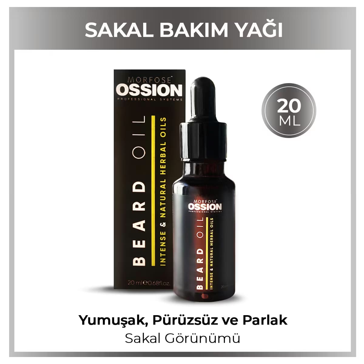 Morfose Ossion Premium Barber Line Sakal Yağı 20 ml