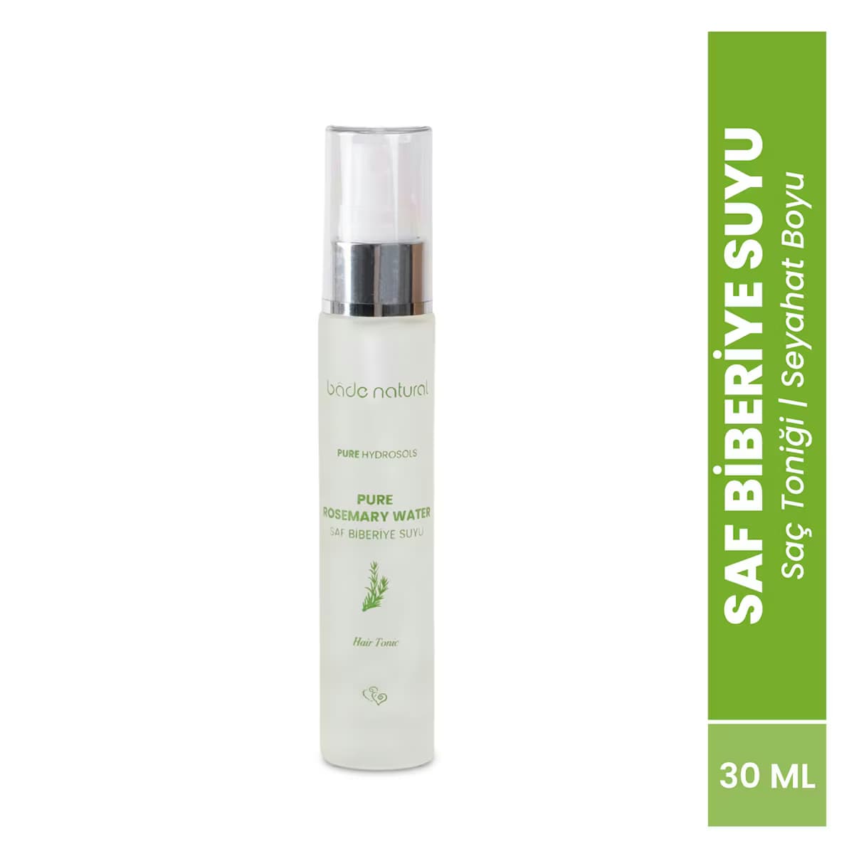 Bade Natural Saç Toniği Biberiye Suyu 30 ml