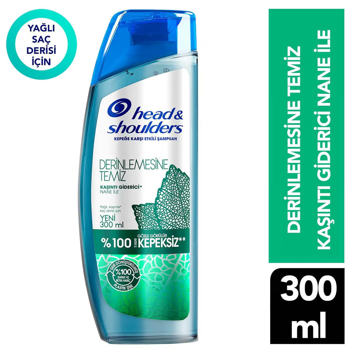 Head&Shoulders Derinlemesine Temiz Kaşıntı Giderici Nane 300 ml