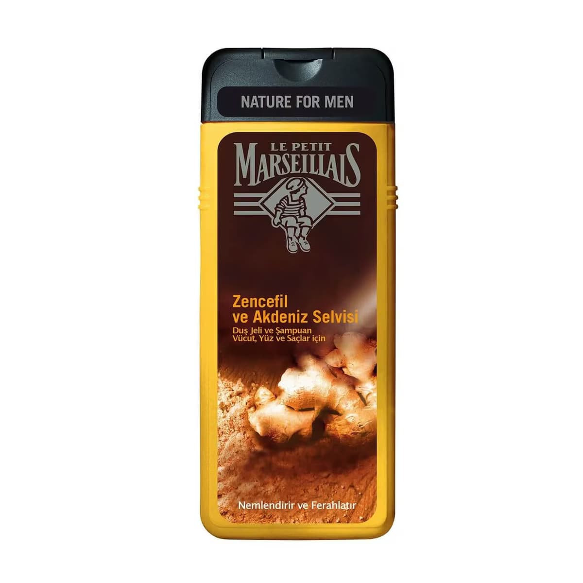 Le Petit Marseillais Duş Jeli Zencefil ve Akdeniz Selvisi 400 ml