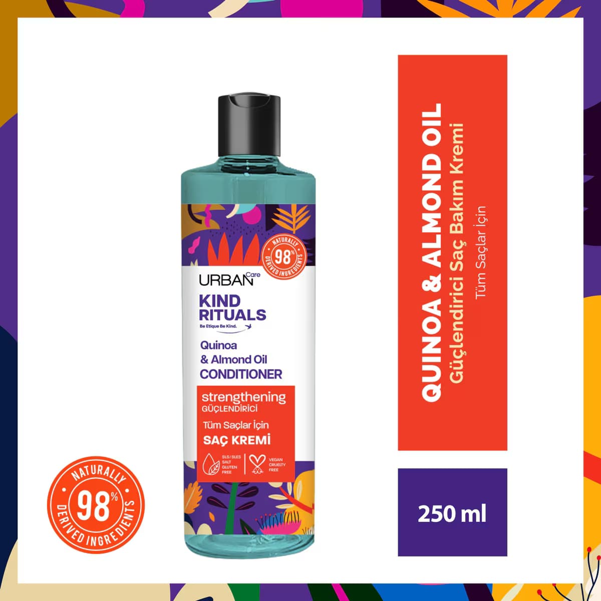 Urban Care Kind Rituals Saç Kremi Kinoa&Almond 250 ml
