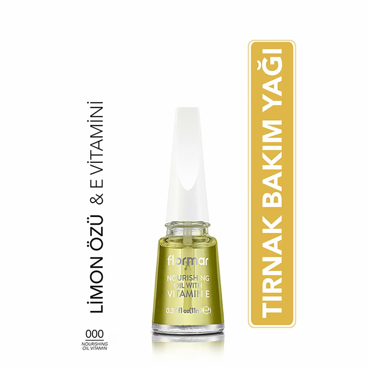 Flormar Nourishing Oil Vitamin Limon Özlü Tırnak Bakım Yağı