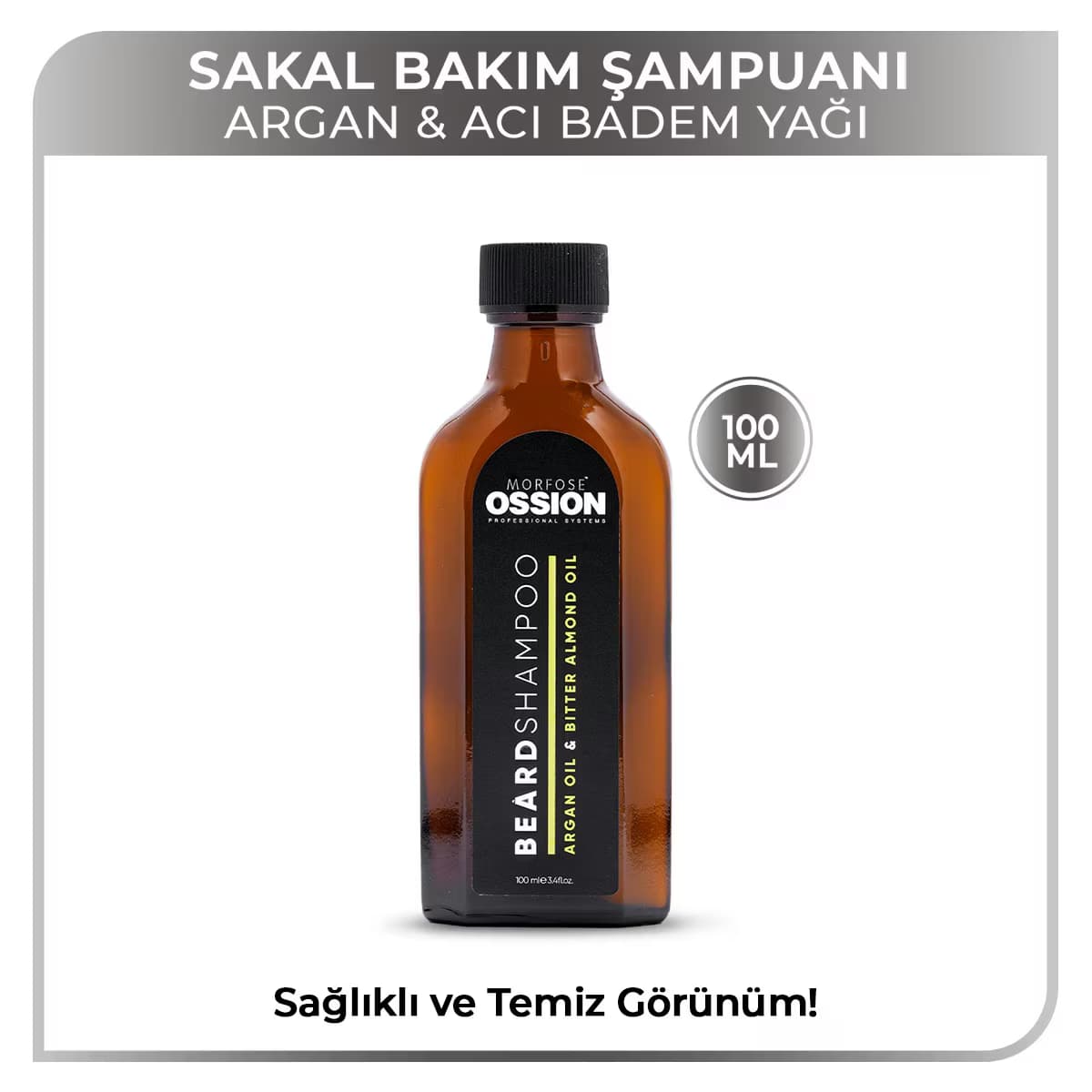 Morfose Ossion Premium Barber Line Sakal Şampuanı 100 ml