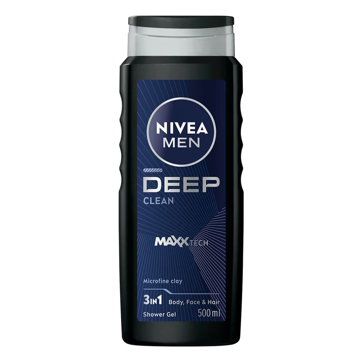 Nivea Men Erkek Deep Dimension Banyo Ve Duş Jeli 500 ml, Vücut Saç Ve Yüz