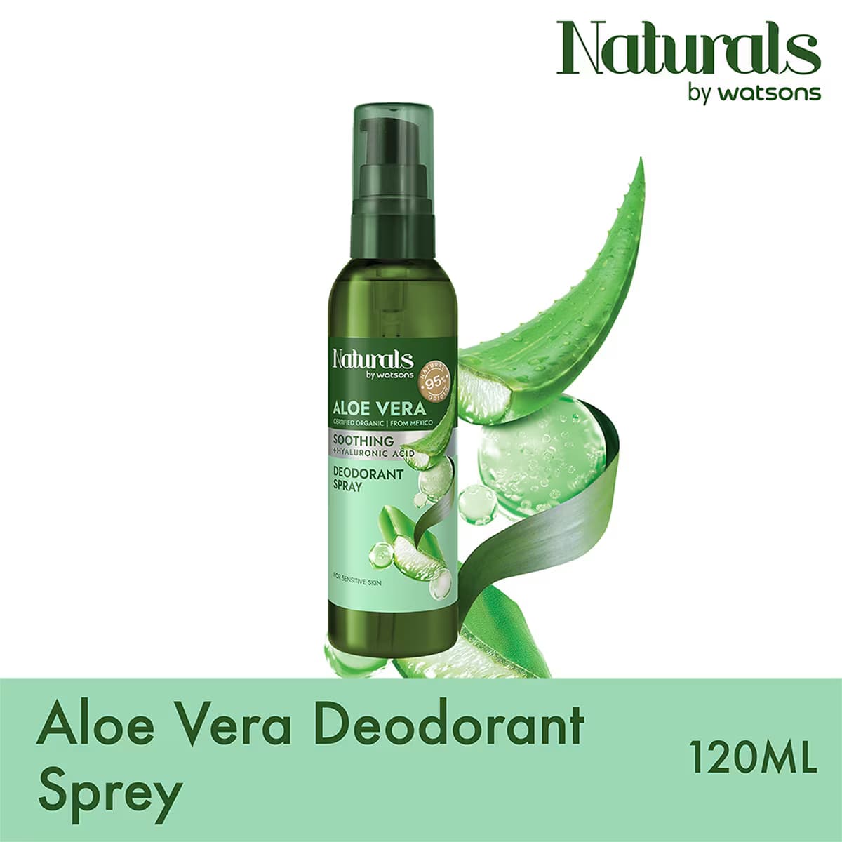 Naturals By Watsons Aloe Vera Deo Sprey 120 ml