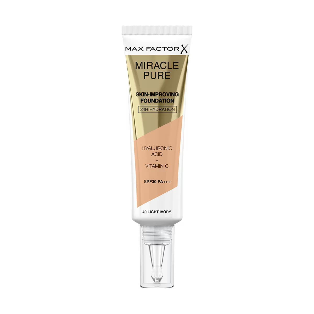 Max Factor Miracle Pure Fondöten Light Ivory 40