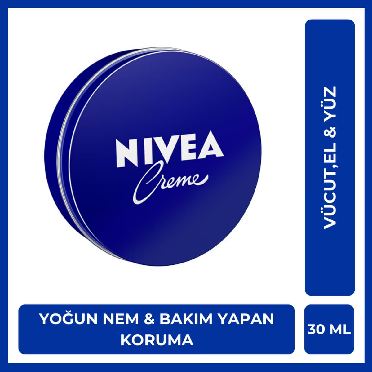 Nivea Creme Nemlendirici Krem 30 ml Bakım Yapan Koruma Tüm Ciltler