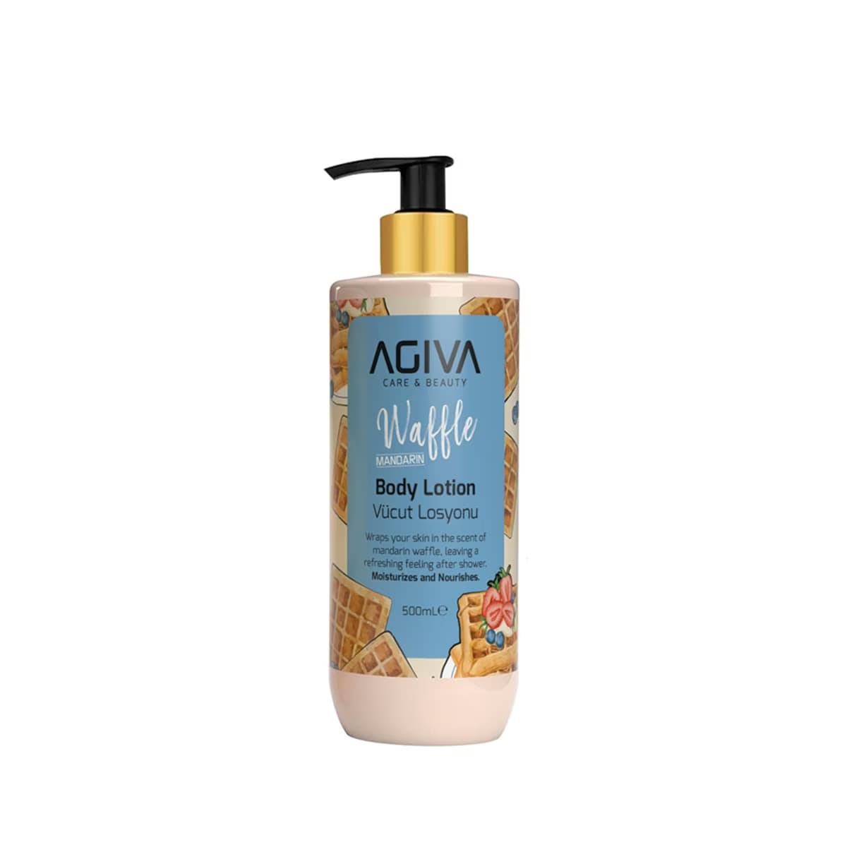 Agiva Care & Beauty Vücut Losyonu Mandarin Waffle 500 ml - Gratis