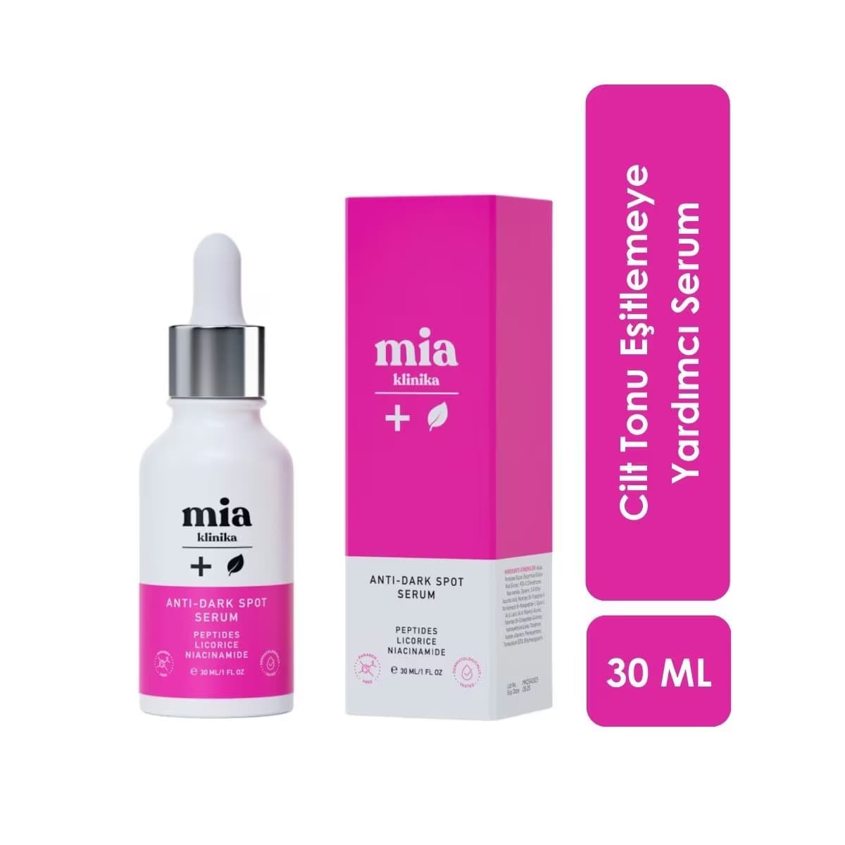 Mia Klinika Leke Karşıtı Ton Eşitleyici Serum 30 ml