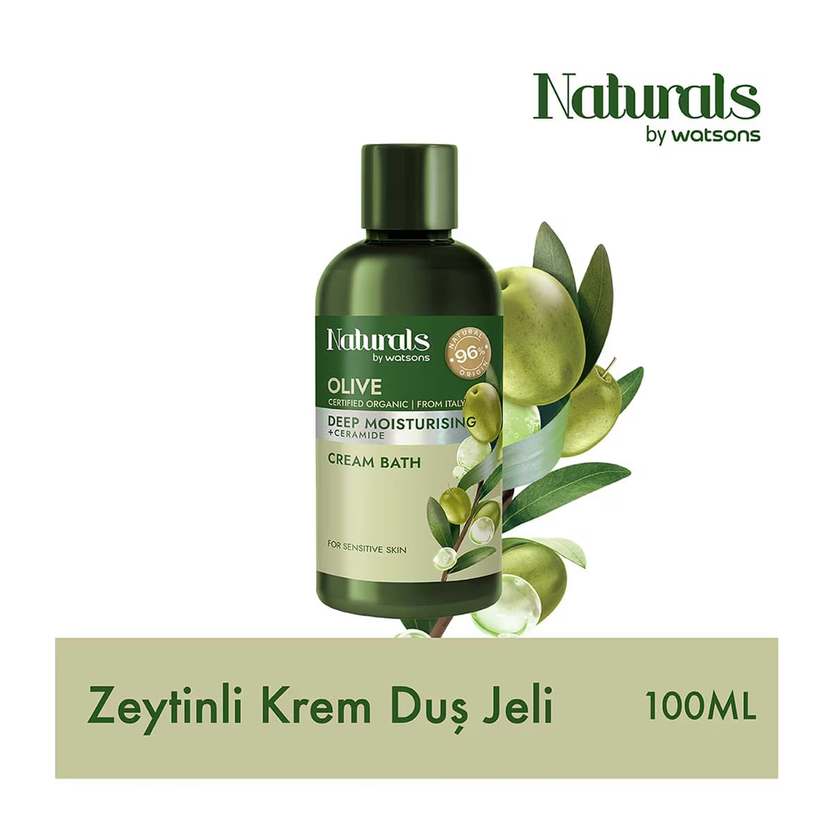 Naturals By Watsons Olive Krem Duş Jeli 100 ml