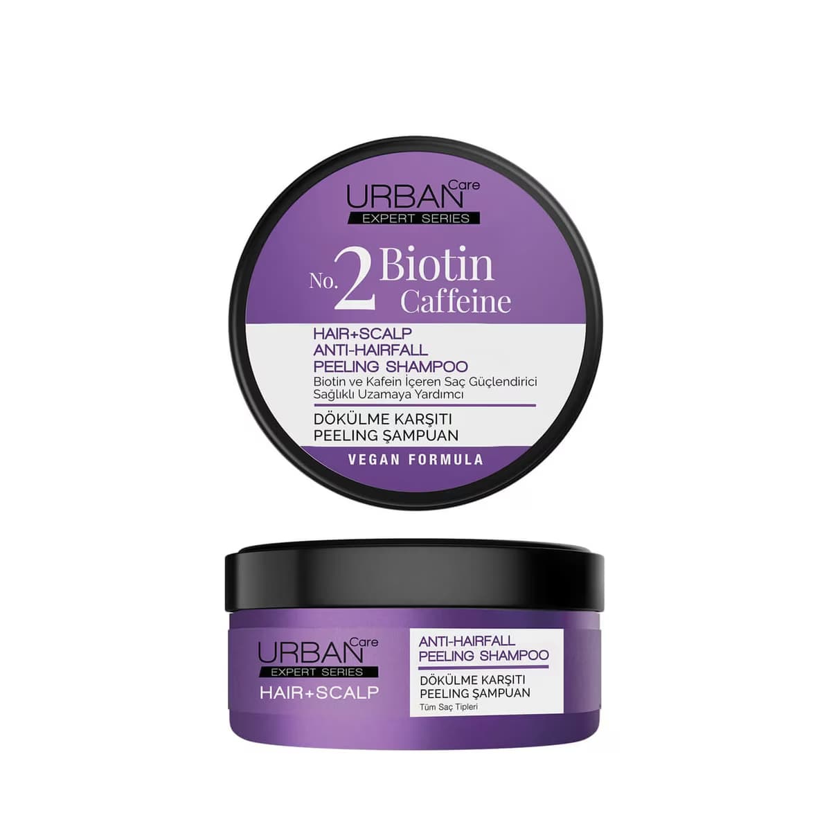 Urban Care Expert Series Peeling Şampuan Biotin ve Kafein 200 ml