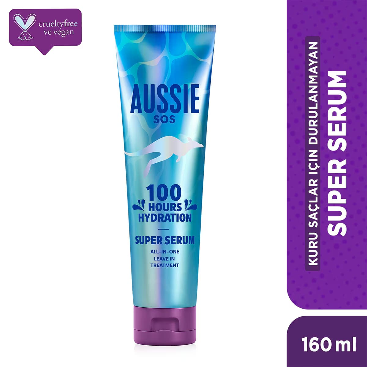 Aussie Sos Super Serum Durulanmayan Serum 160 ml