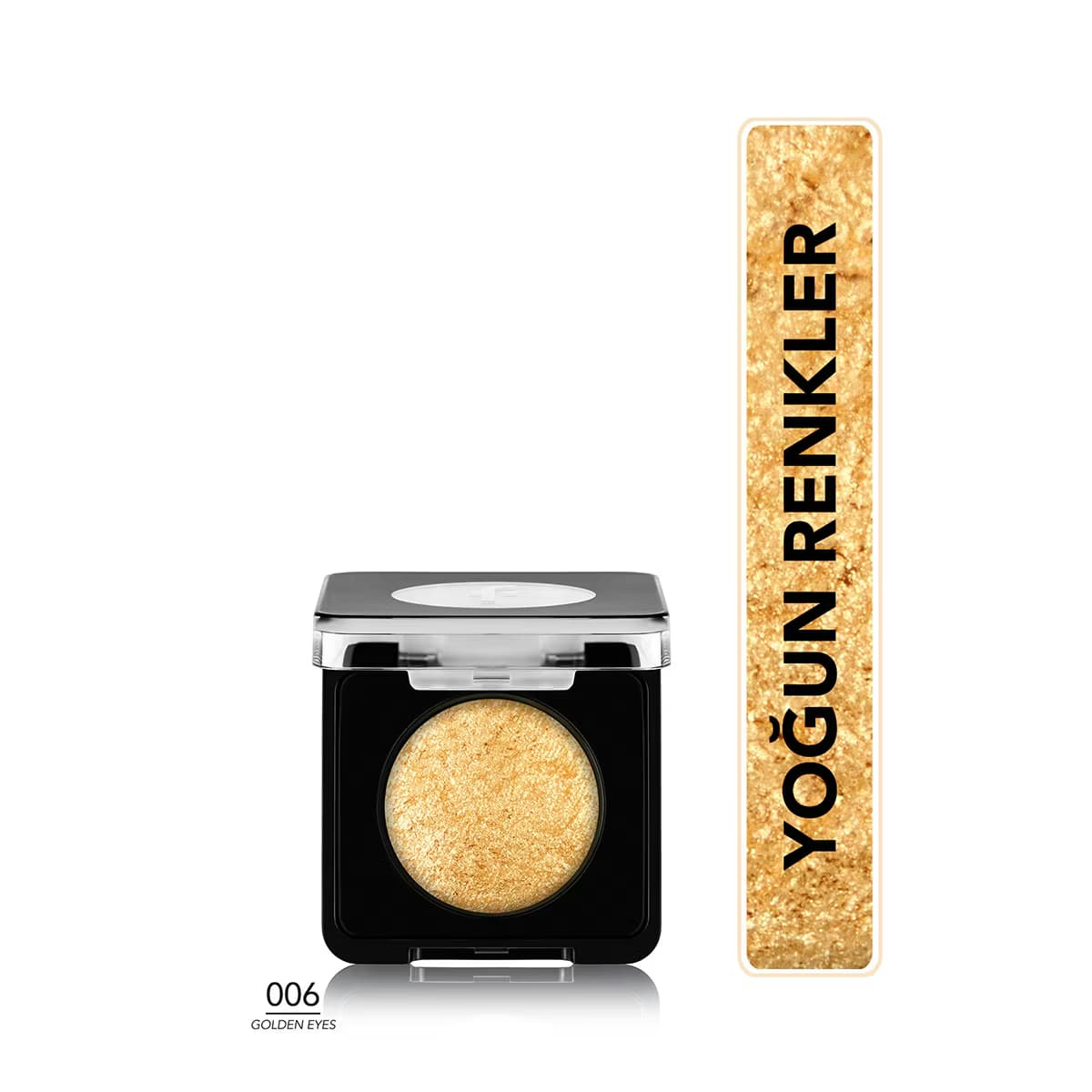 Flormar Baked Eyeshadow Yoğun Pigmentli Fırınlanmış Göz Farı No: 006 Golden Eyes