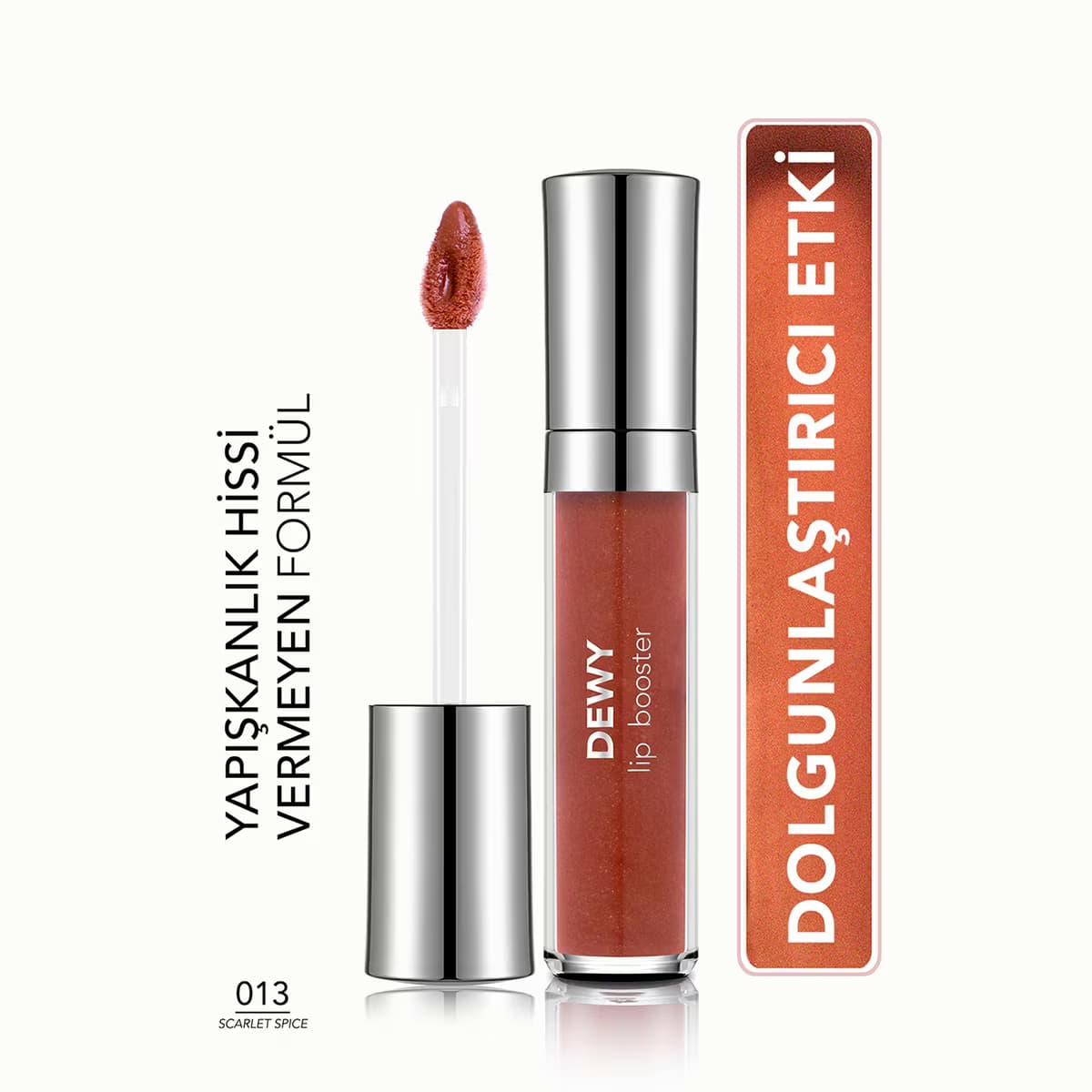 Flormar Dewy Lip Booster Dudak Parlatıcısı 013 Scarlet Spice