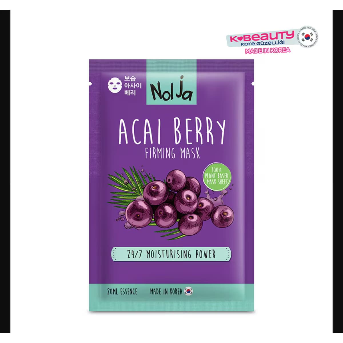 Watsons Nolja Acai Berry Sıkılaştırıcı Yüz Maskesi 1 Adet