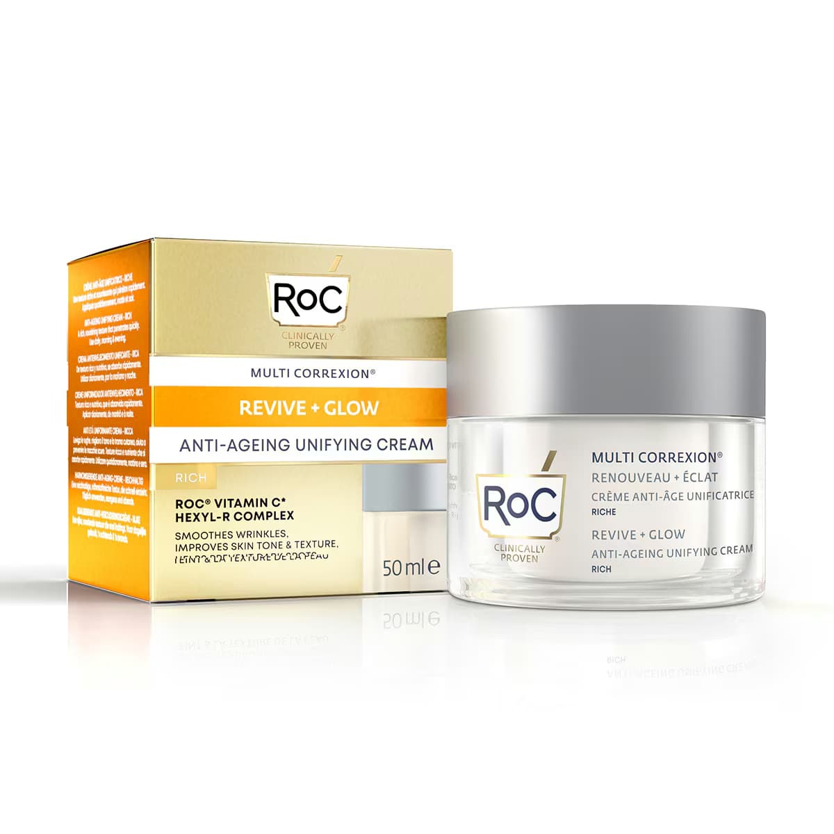 RoC Zengin İçerikli Ton Dengeleyici Yüz Kremi 50 ml