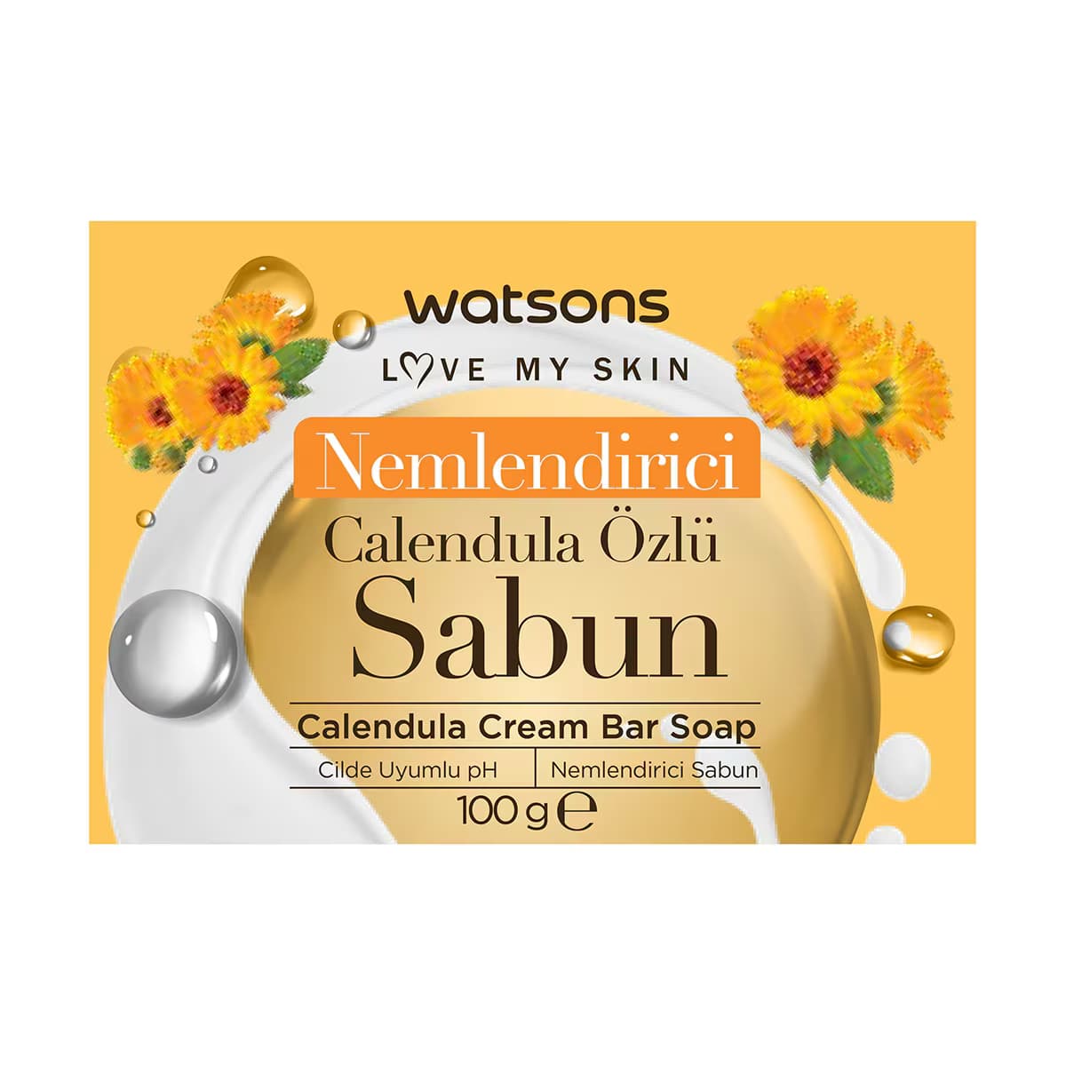 Watsons Yüz ve Banyo Sabunu Nemlendirici Calendula Özlü 100 gr