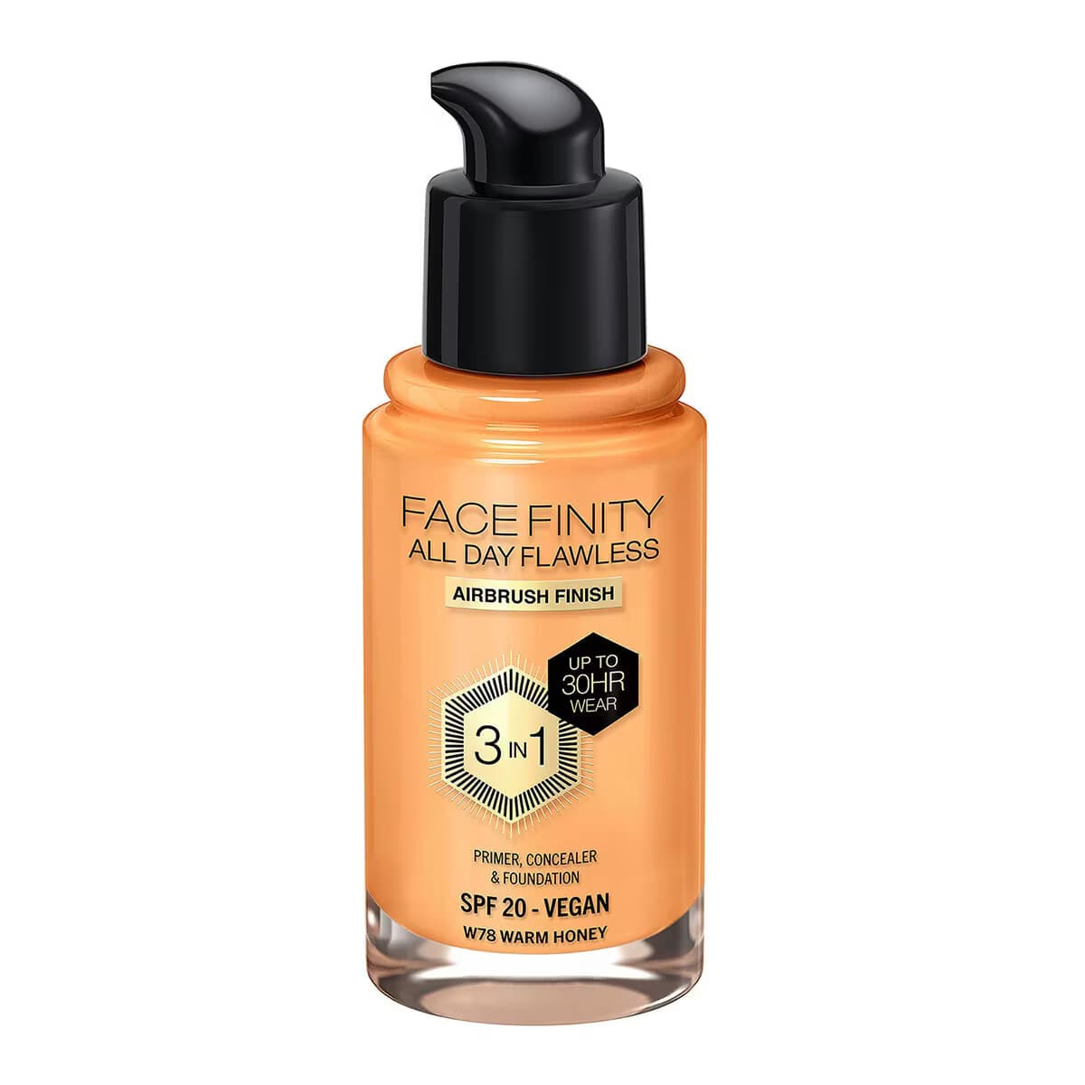 Max Factor Facefinity 3in1 Fondöten No: 78 Warm Honey
