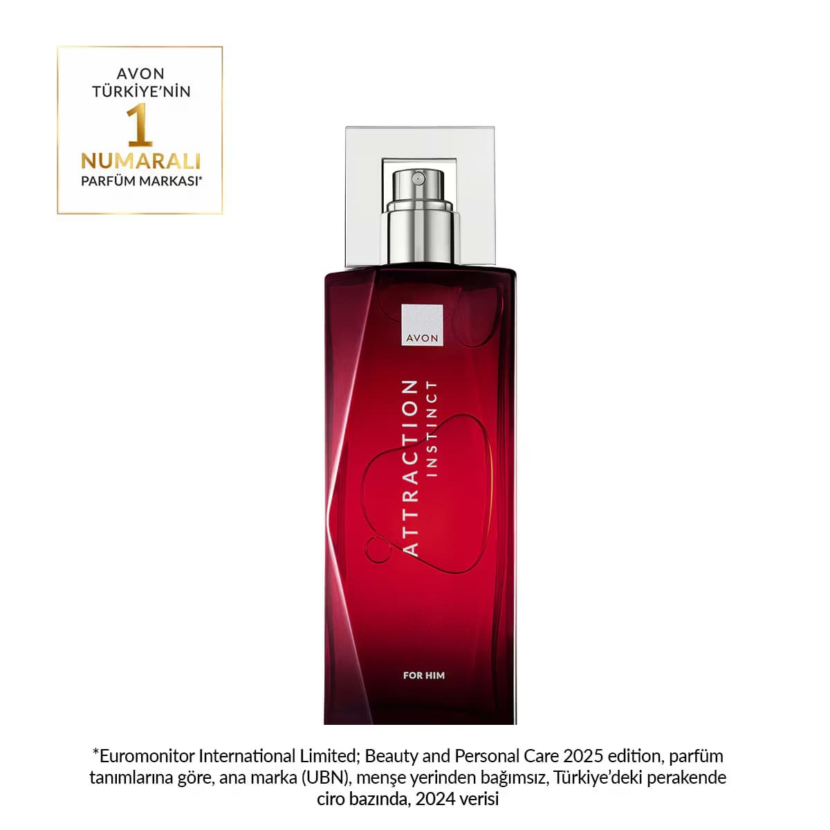 Avon Attraction Instinct Erkek Parfüm EDT 75 ml