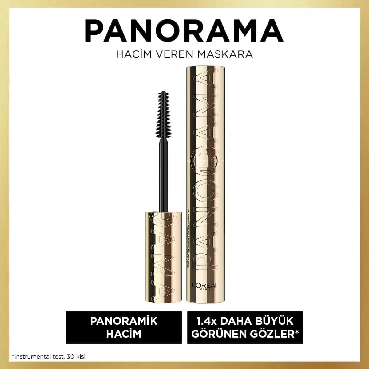 L'Oreal Paris Panorama Hacim Veren Maskara Siyah