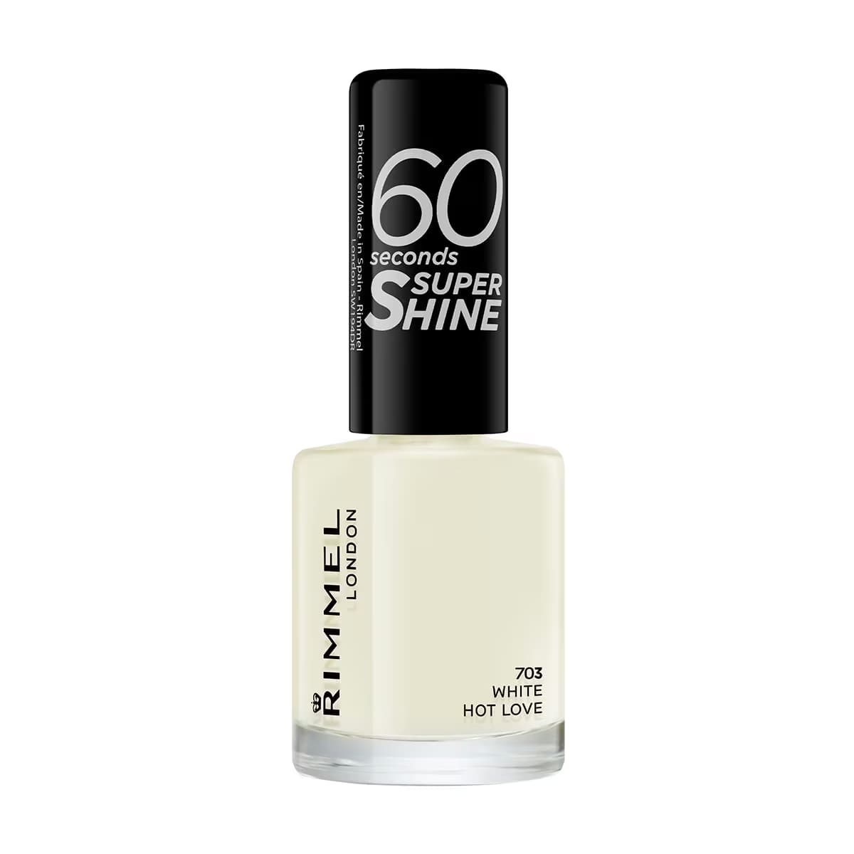 Rimmel London 60 Seconds Oje No:703 Hot White Love