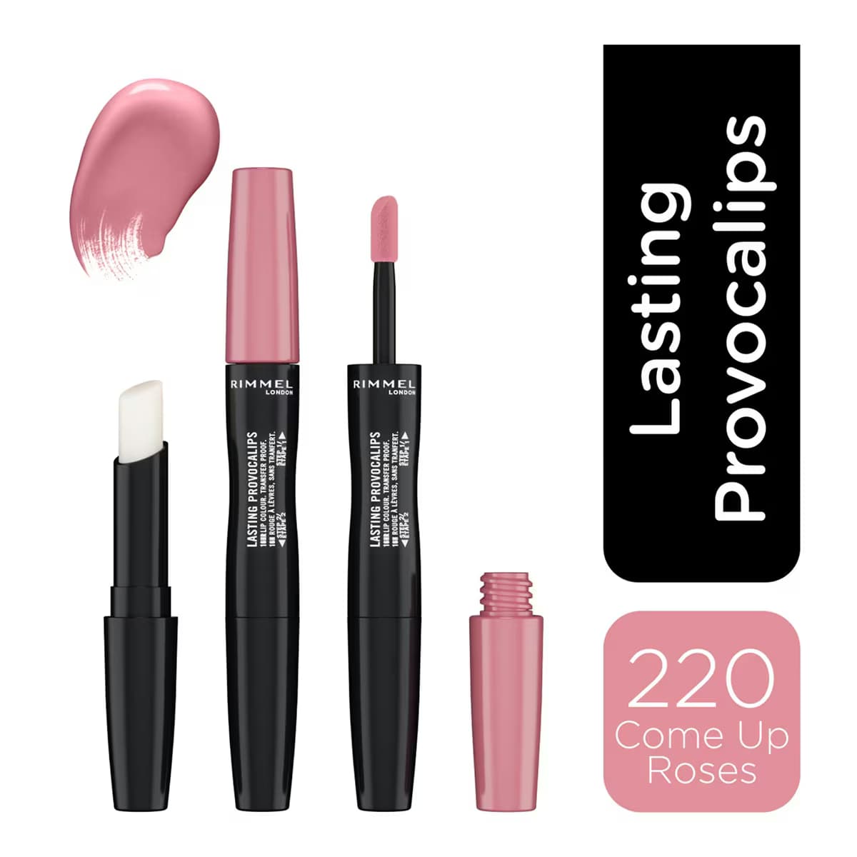 Rimmel London Provocalips Likit Ruj Come Up Roses 220