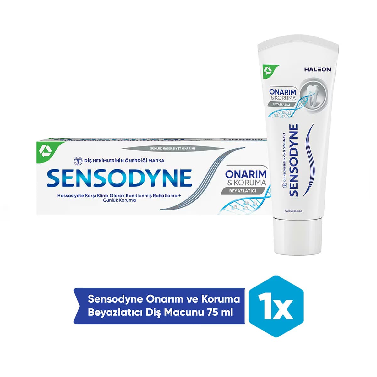 Sensodyne Onarım ve Koruma Beyazlatıcı Diş Macunu 75 ml