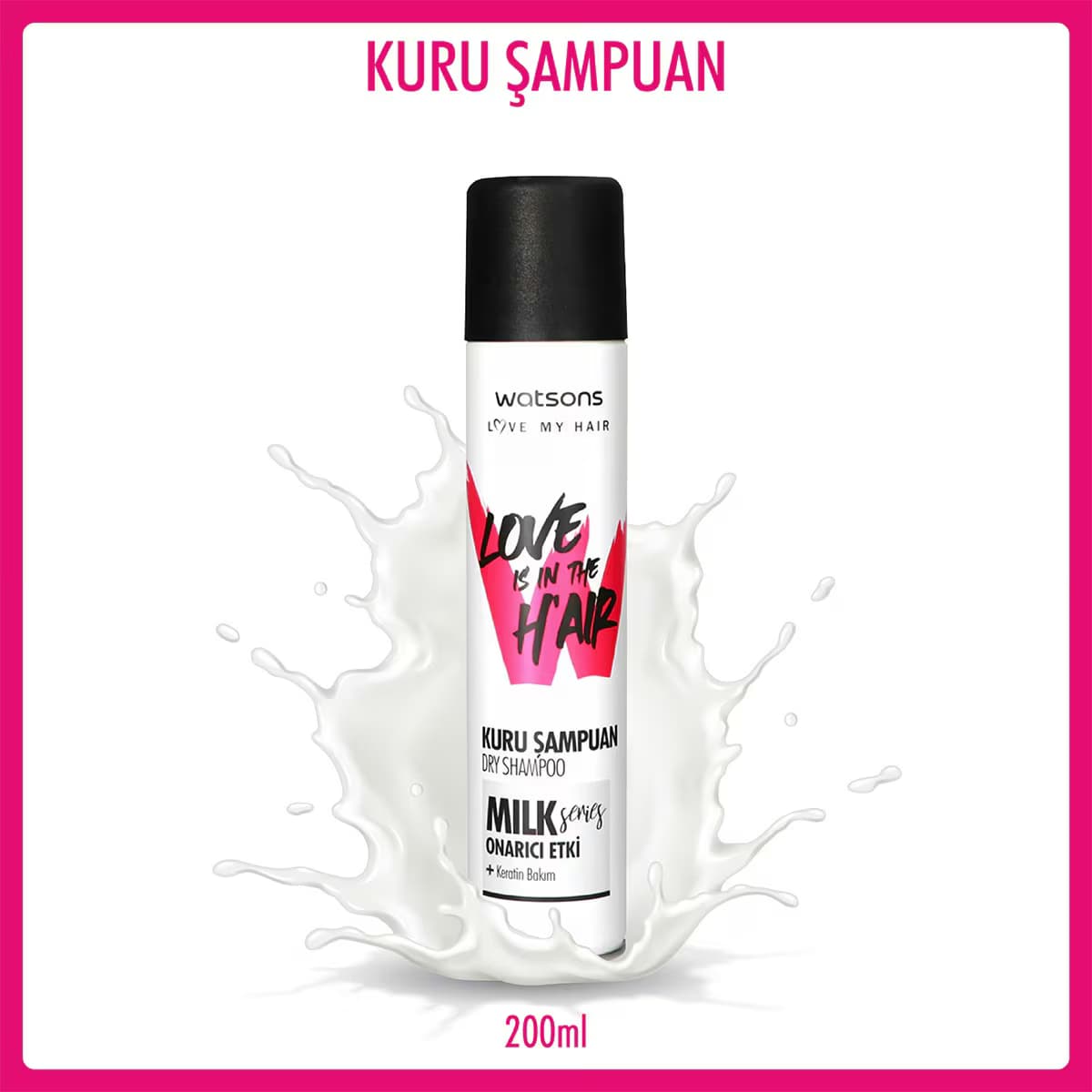 Watsons Love Is In The Hair Milk Kuru Şampuan 200 ml
