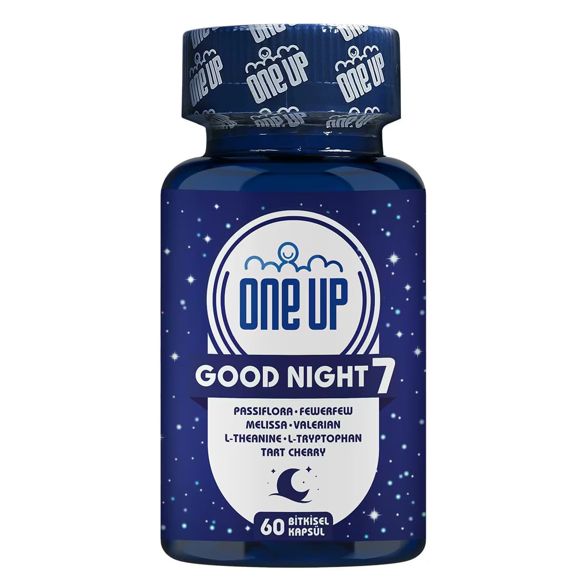One Up Good Night 7 Passiflora İçeren Takviye Edici Gıda 60 Kapsül