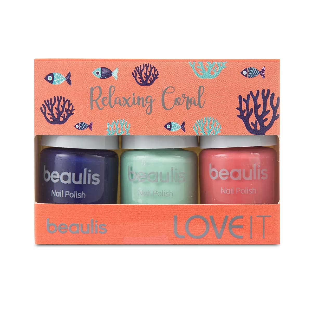 Beaulis 3'lü Oje 80's Relax Coral Seri - Gratis